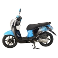 Китай лучший 125cc мопед скутер синий